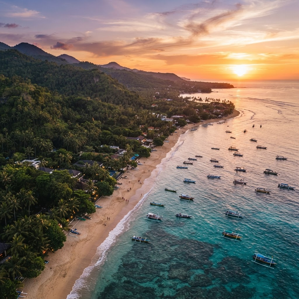 Senggigi coastline, Lombok — Attara Hospitality